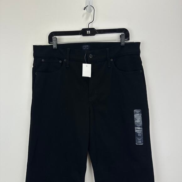J.Crew Cropped Wide Leg Black Jean All Day Stretch High Rise Womens US 33 NWT - Picture 9 of 16